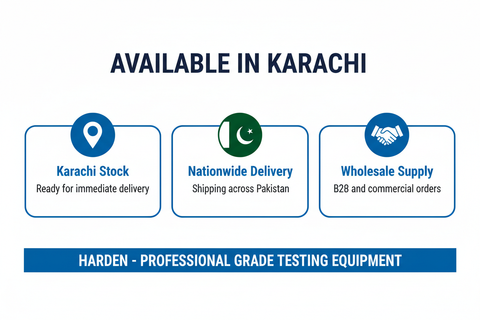 Availability banner - Karachi stock, nationwide Pakistan delivery, wholesale supply