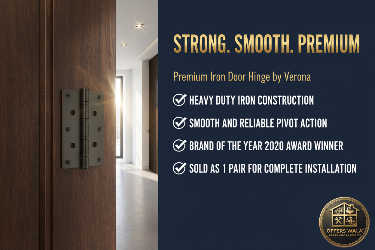 Premium Iron Door Hinge Lifestyle – A+ Lifestyle Panel