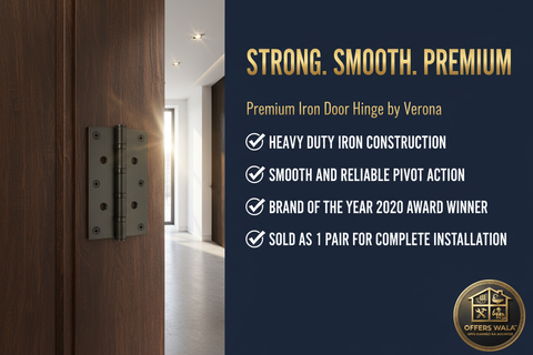 Premium Iron Door Hinge Lifestyle – A+ Lifestyle Panel