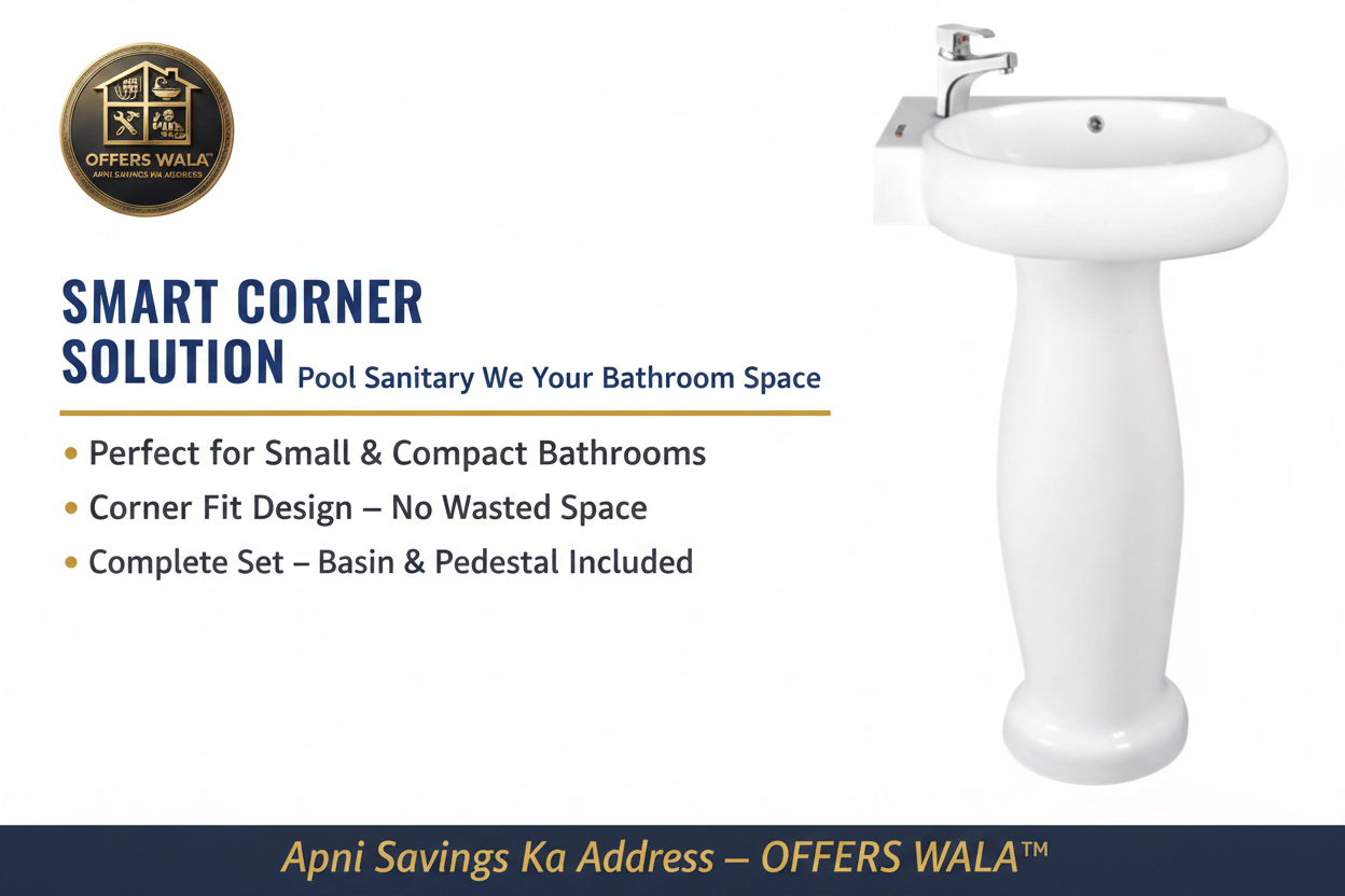 Corner 2 in 1 Basin Brand Story — Offers Wala