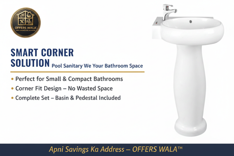 Corner 2 in 1 Basin Brand Story — Offers Wala