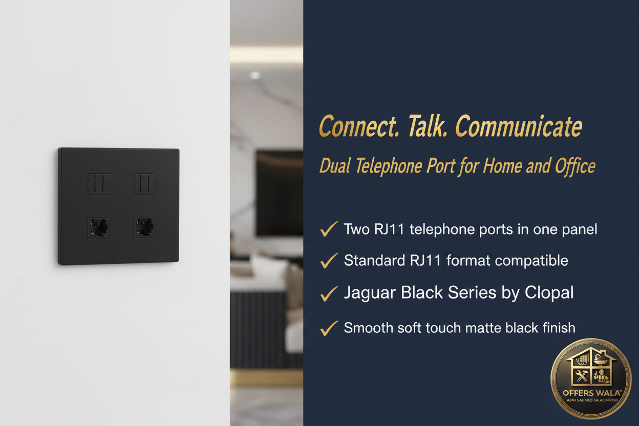 Dual Telephone Port Lifestyle – A+ Lifestyle Panel