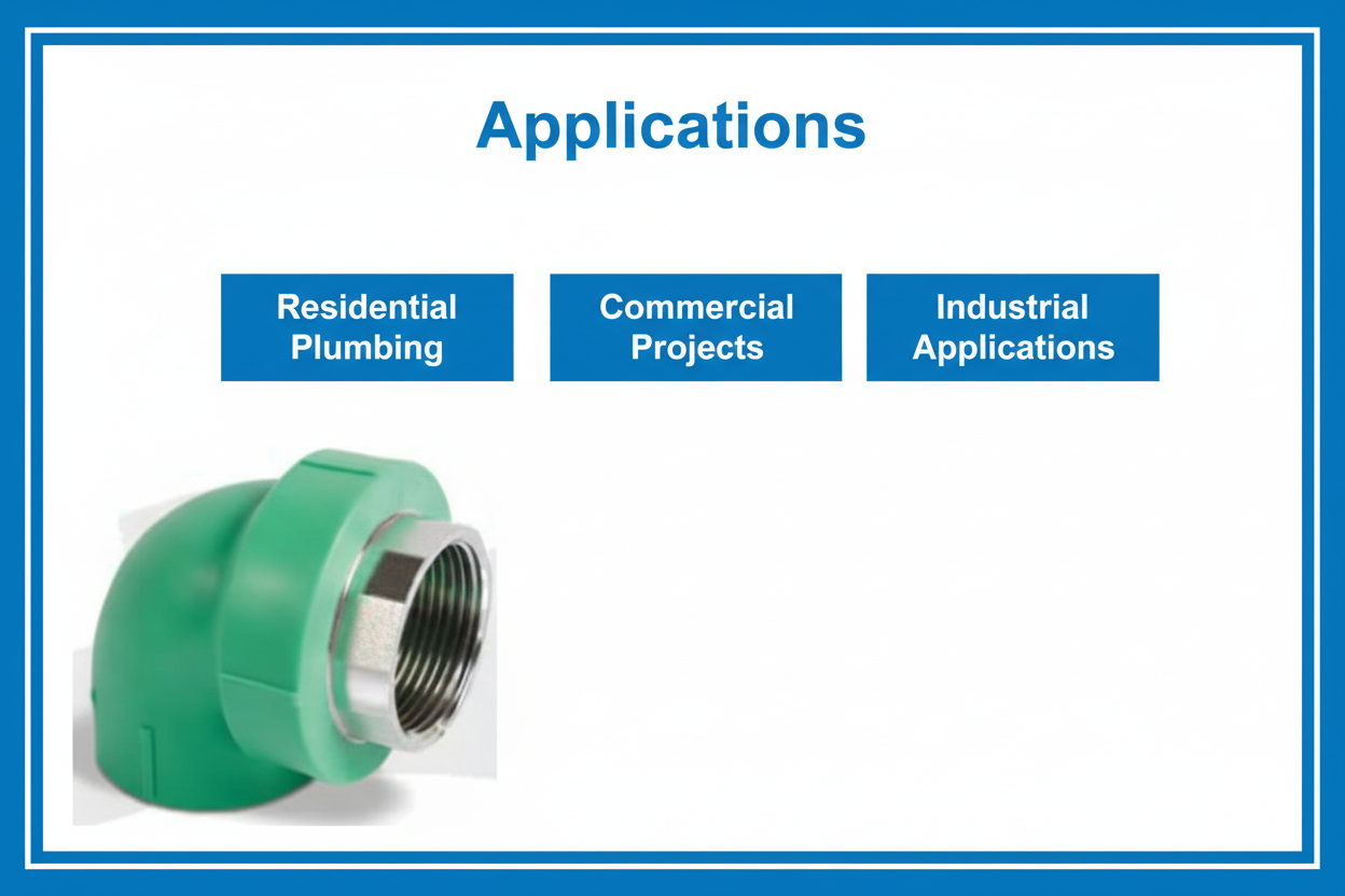 Elbow Female PPRC PN-25 63mm*2"