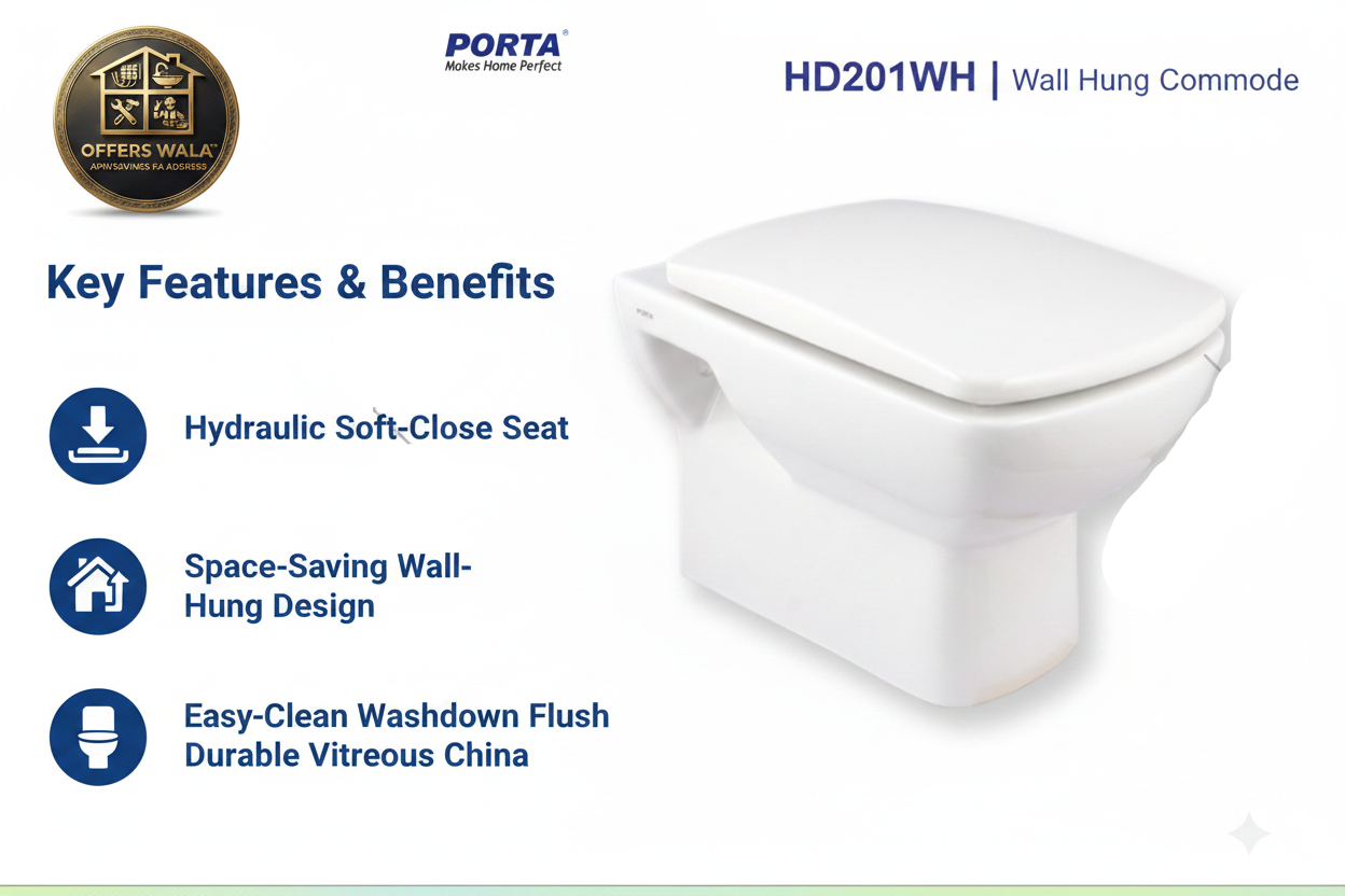 Porta HD201WH Features and Benefits