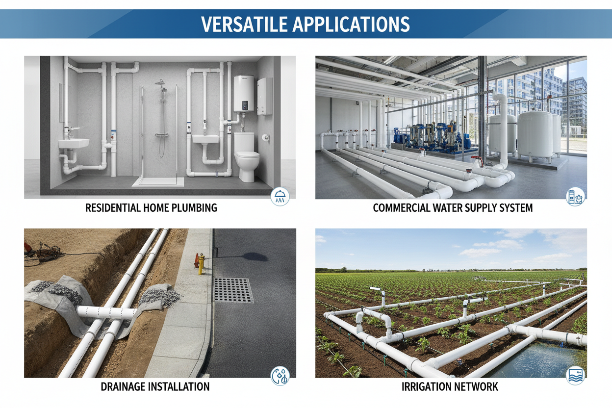UPVC Pipe Applications