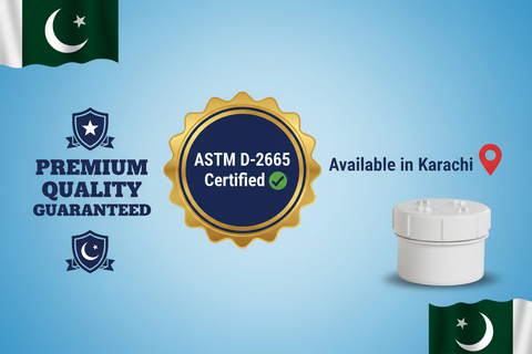 ASTM D-2665 Certified - Premium Quality UPVC Clean Insert Available in Karachi