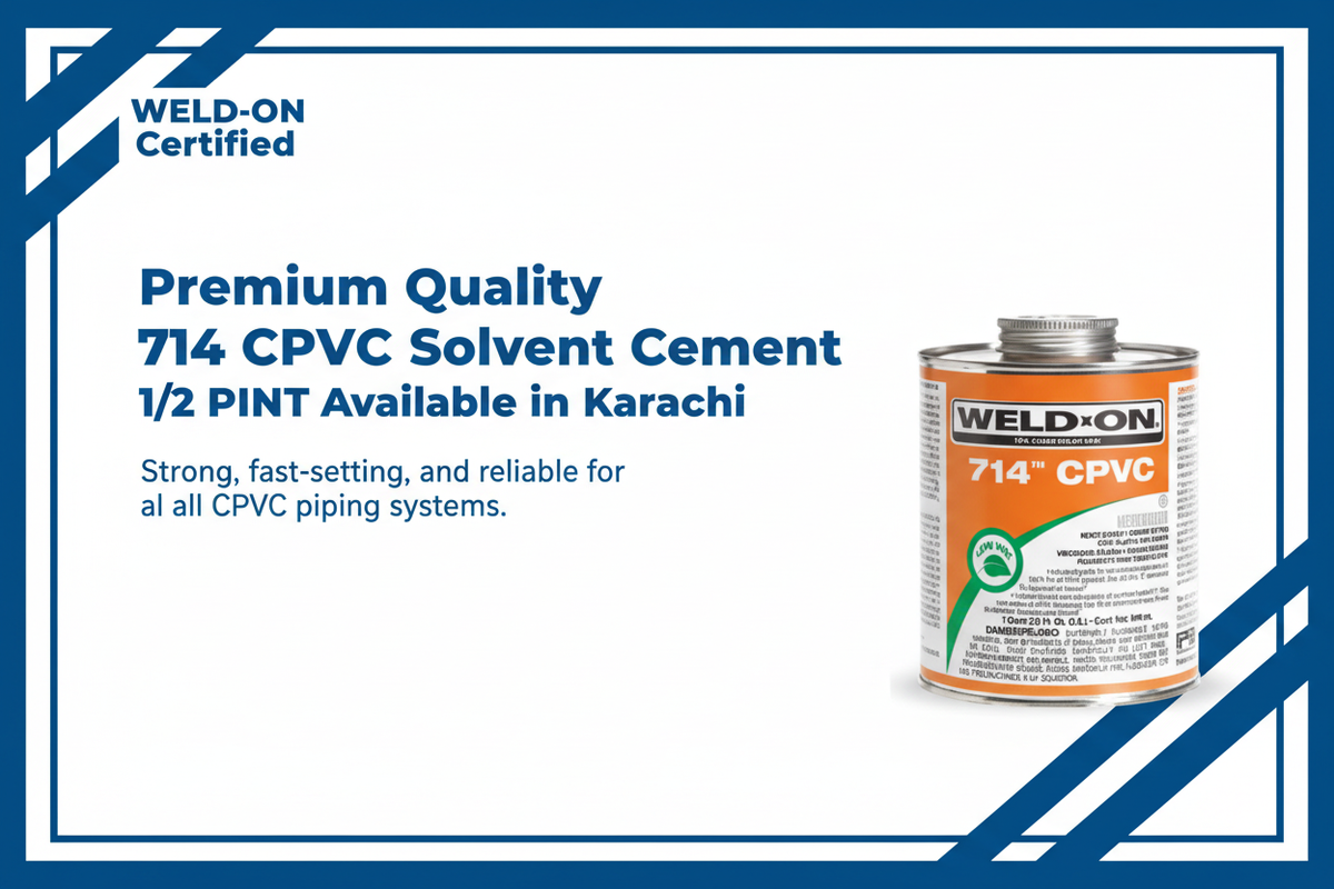 WELD-ON Certified Premium Quality 714 CPVC Solvent Cement Available in Karachi