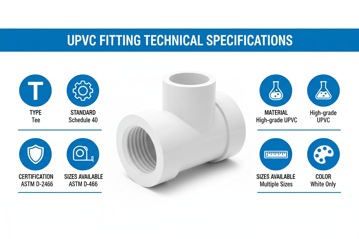 UPVC Fitting Technical Specifications