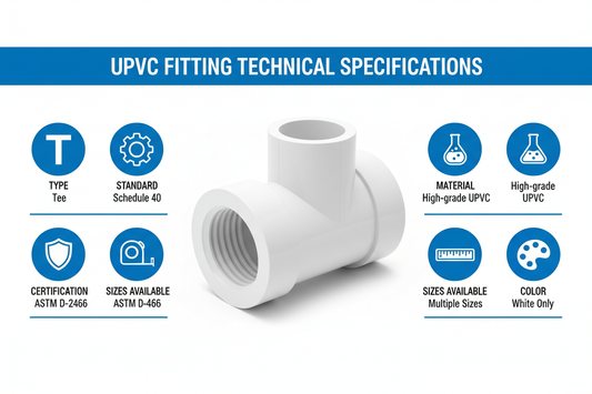 UPVC Fitting Technical Specifications