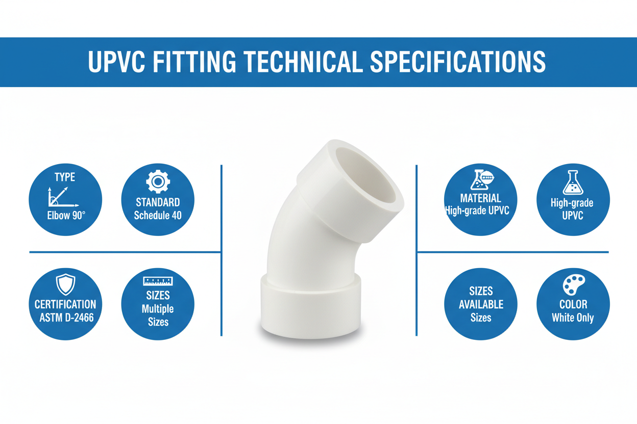 UPVC Fitting Technical Specifications
