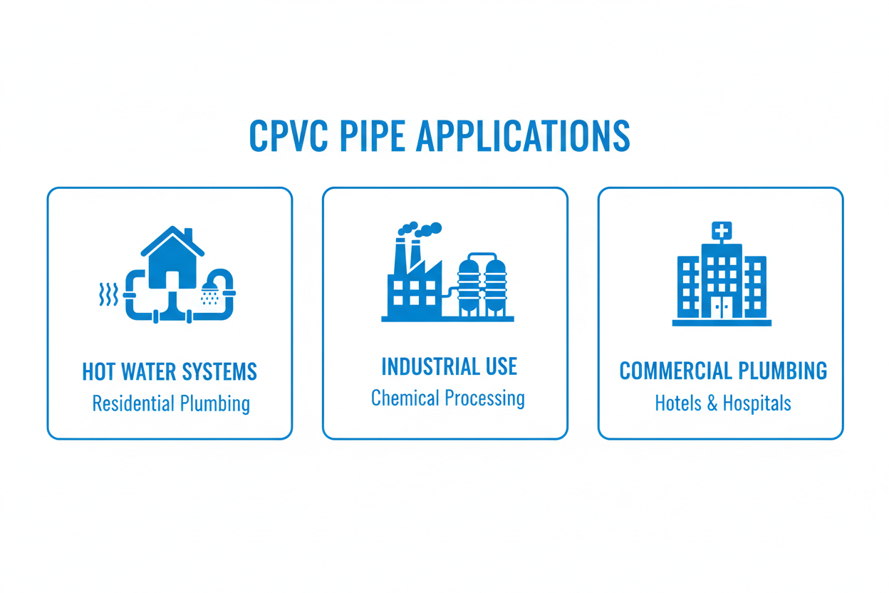 CPVC Pipe Applications