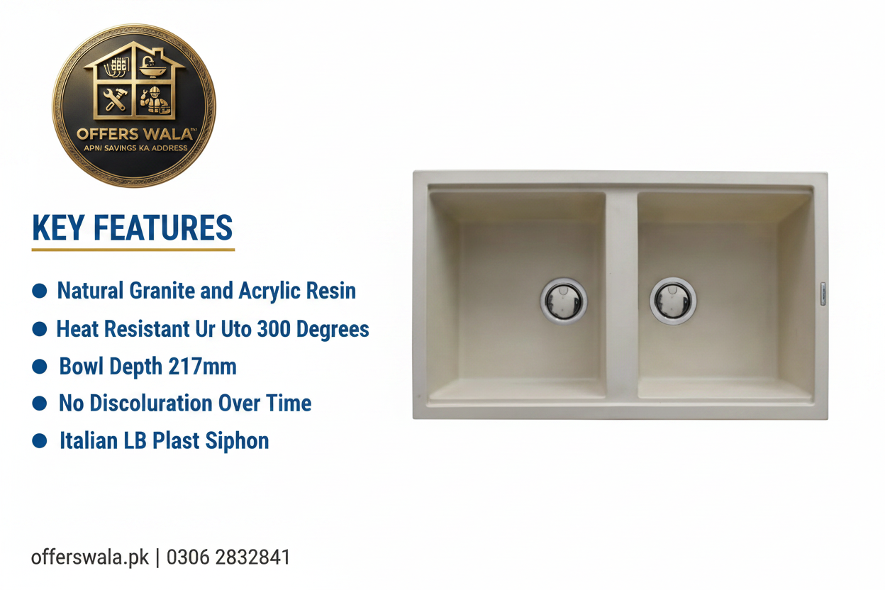 Granite Sink Best 450 Key Features Banner