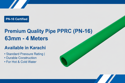 Pipe PPRC PN-16 63mm Premium Quality Available in Karachi