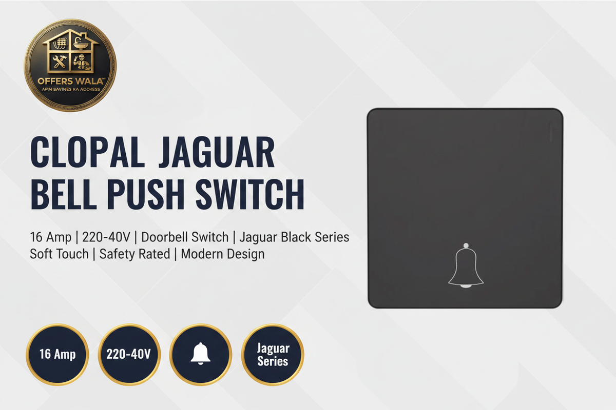 Clopal Jaguar Black Bell Push – Hero Banner A+ Image