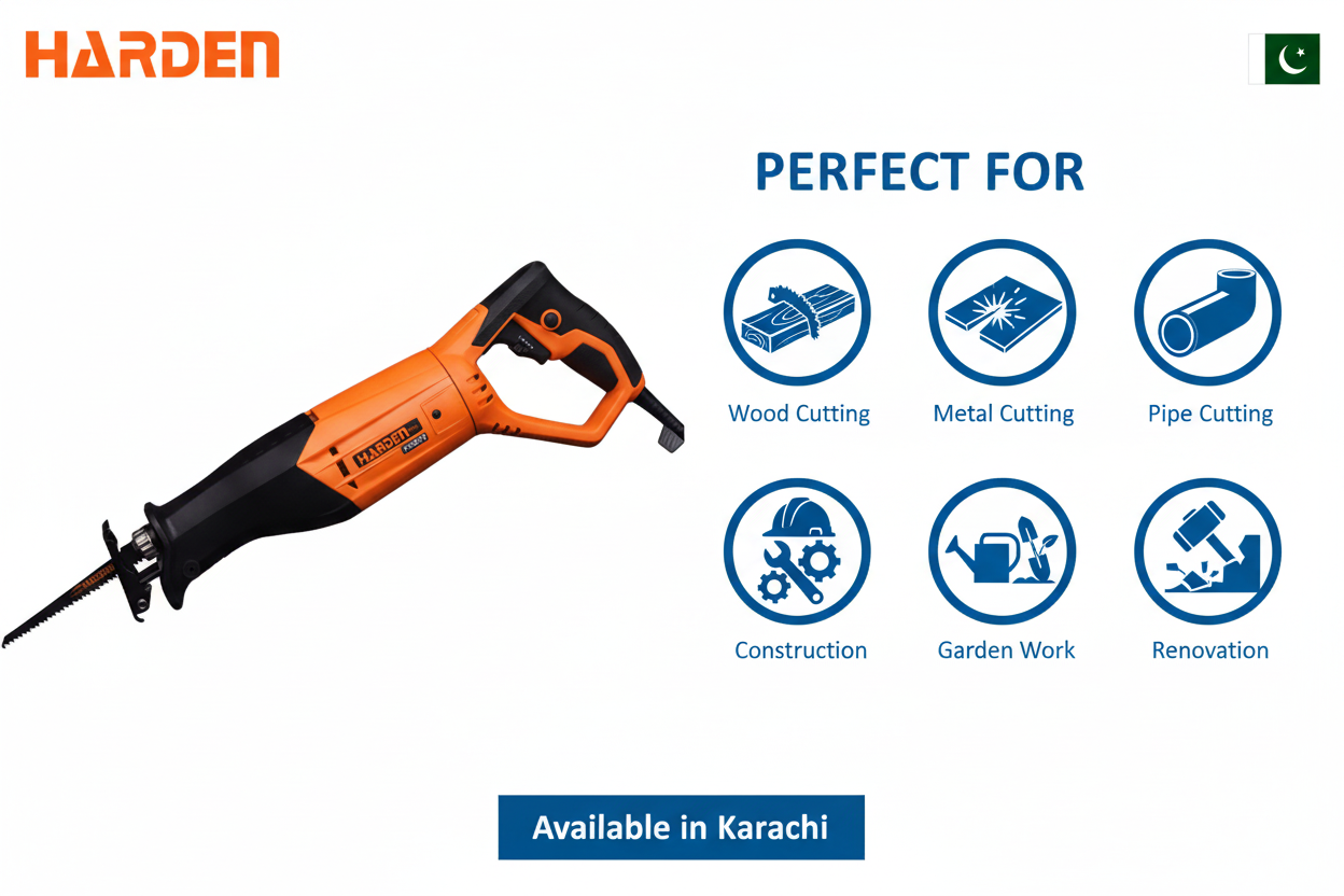 Harden 752672 Applications - Wood Cutting, Metal Cutting, Demolition, Renovation