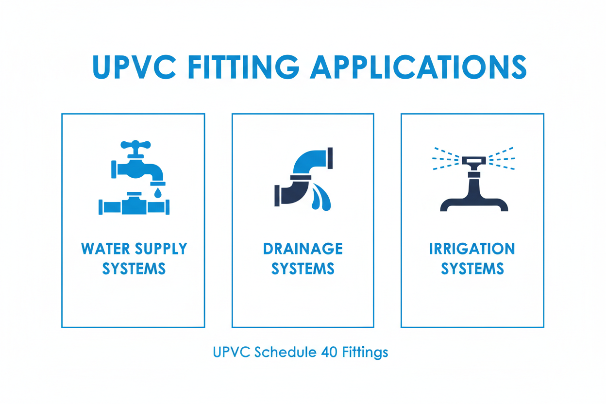 UPVC Fitting Applications