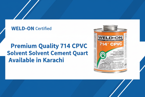 WELD-ON Certified Premium Quality 714 CPVC Solvent Cement Available in Karachi
