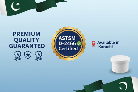 ASTM D-2466 Certified - Premium Quality UPVC End Cap Available in Karachi