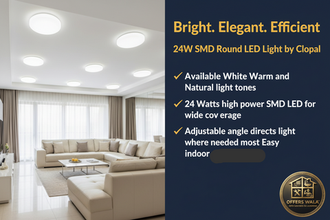 24W SMD Round LED Lifestyle – A+ Lifestyle Panel
