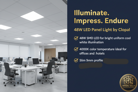 48W LED Panel Office Lifestyle – A+ Lifestyle Panel