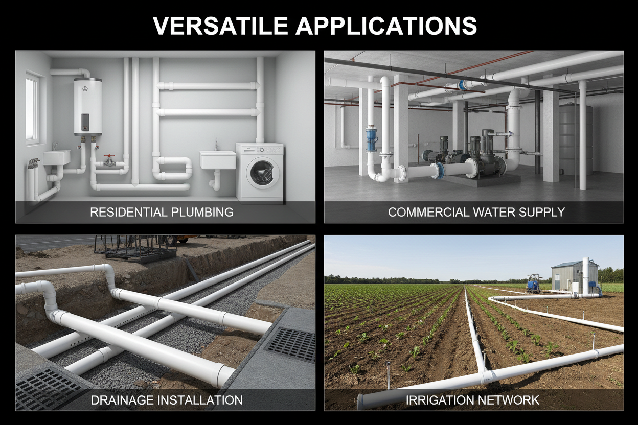 UPVC Pipe Applications