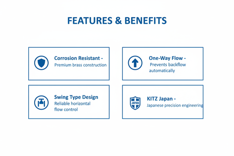 Check Valve Features & Benefits