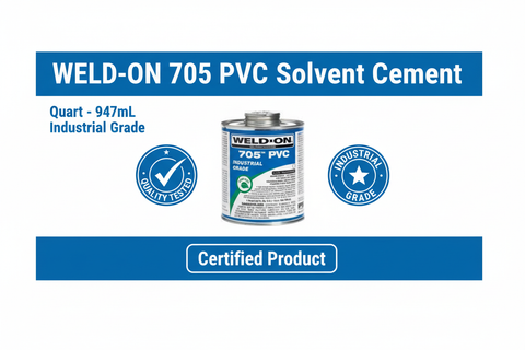 WELD-ON 705 PVC Quart Industrial Grade - Quality Tested, Industrial Grade, Certified Product