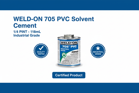 WELD-ON 705 PVC 1/4 PINT Industrial Grade - Quality Tested, Industrial Grade, Certified Product