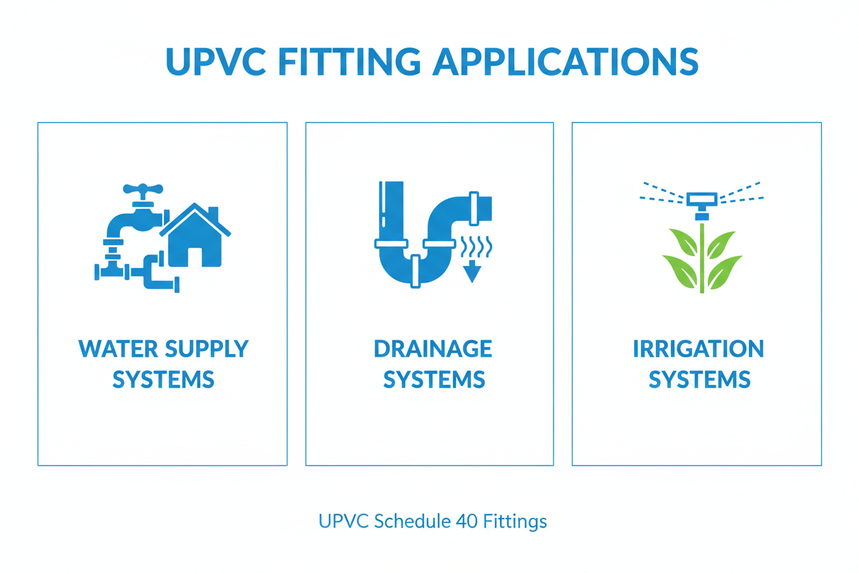 UPVC Fitting Applications