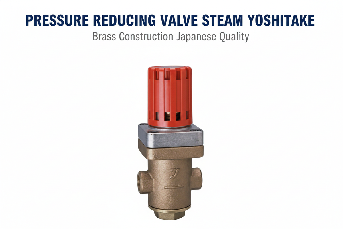 Pressure Reducing Valve STEAM YOSHITAKE - Brass Construction Japanese Quality