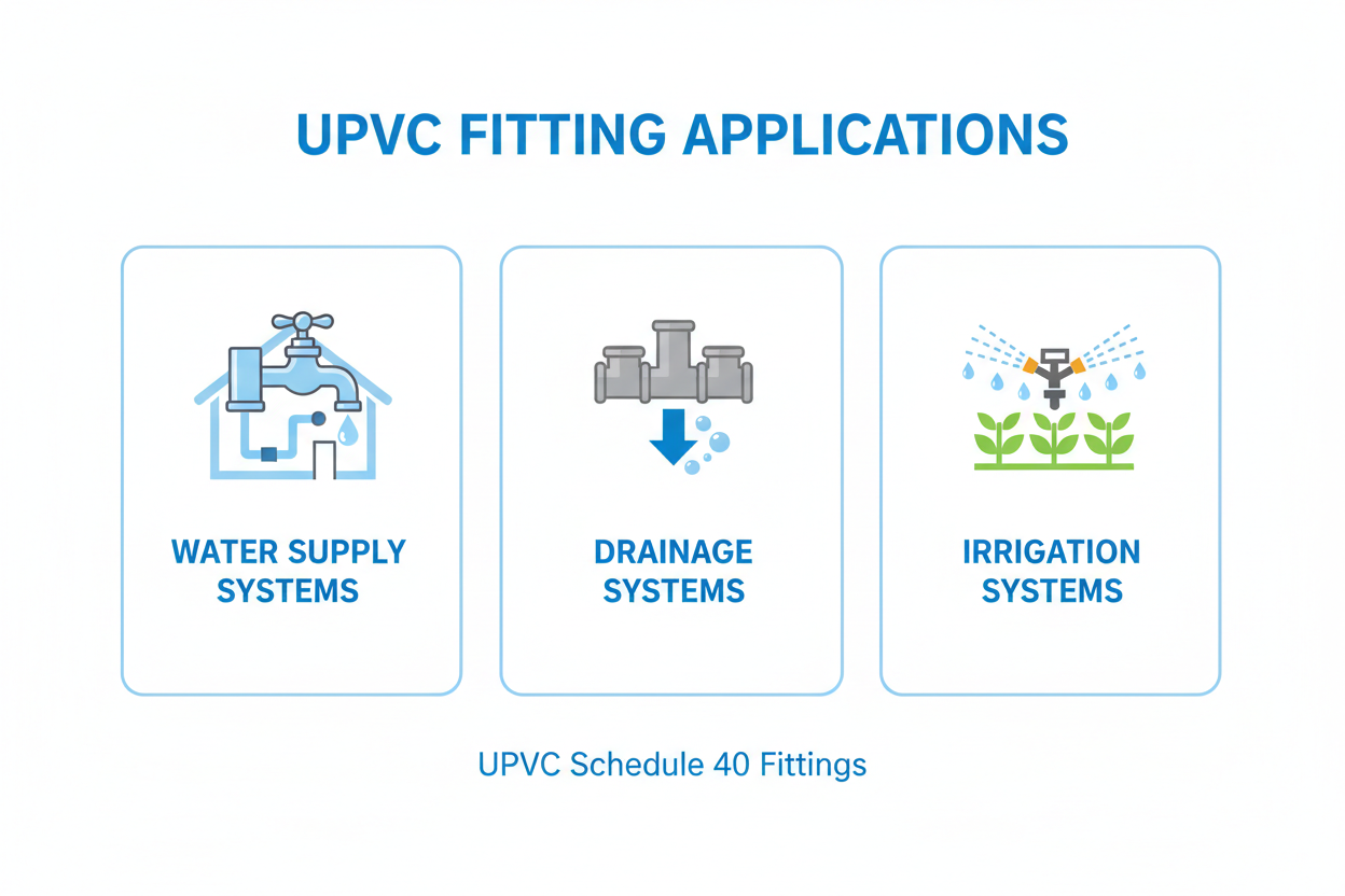 UPVC Fitting Applications