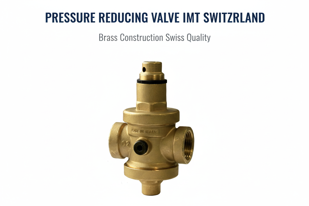 Pressure Reducing Valve IMT Switzerland - Brass Construction Swiss Quality