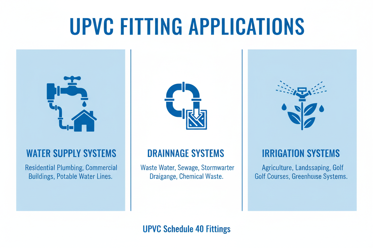UPVC Fitting Applications