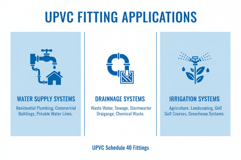 UPVC Fitting Applications