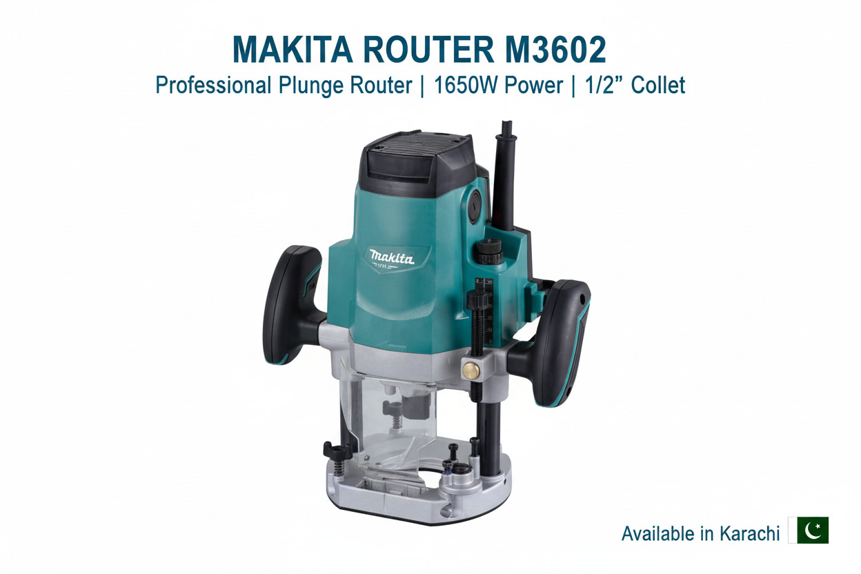 Makita M3602 Router - Hero Banner