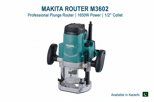 Makita M3602 Router - Hero Banner