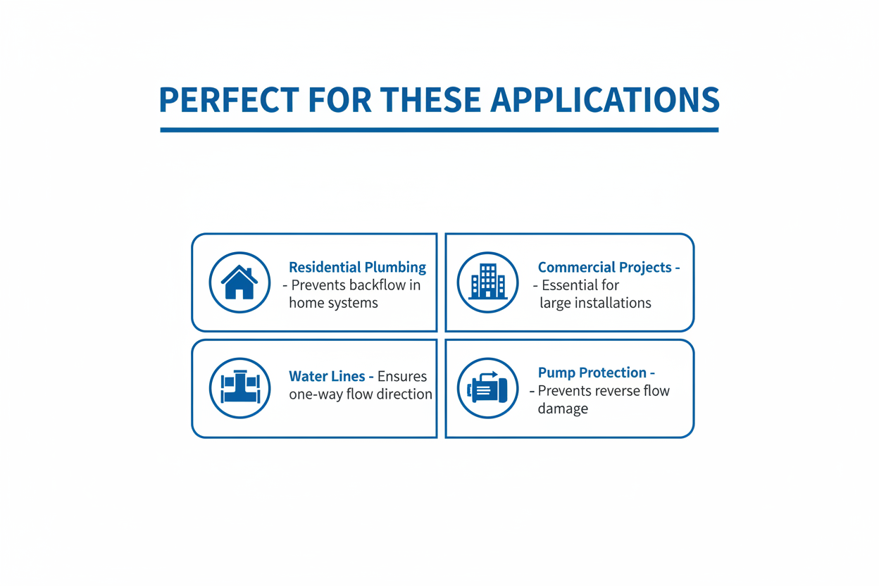 Check Valve Applications - Backflow Prevention