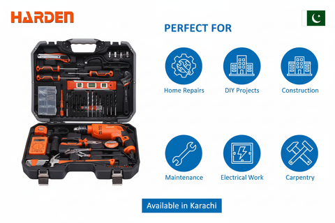 Harden 75pcs Applications - Home Repairs, DIY Projects, Construction, Maintenance