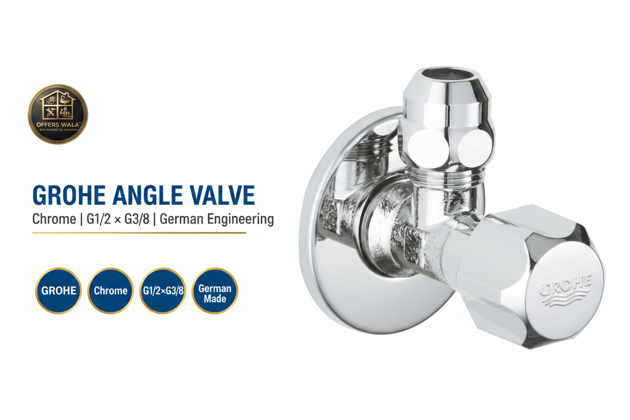 GROHE Angle Valve Hero Banner — Offers Wala