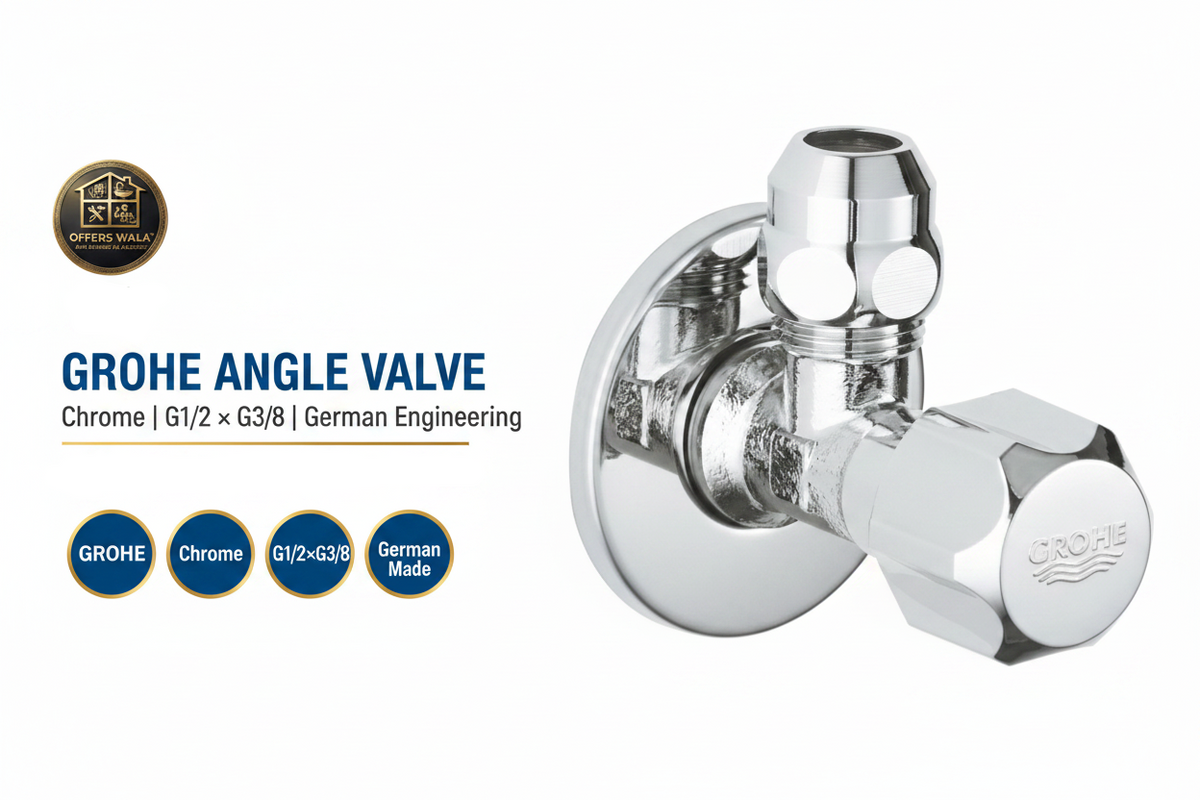 GROHE Angle Valve Hero Banner — Offers Wala