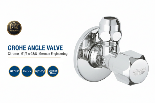 GROHE Angle Valve Hero Banner — Offers Wala
