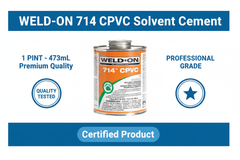 WELD-ON 714 CPVC 1 PINT Premium Quality - Quality Tested, Professional Grade, Certified Product