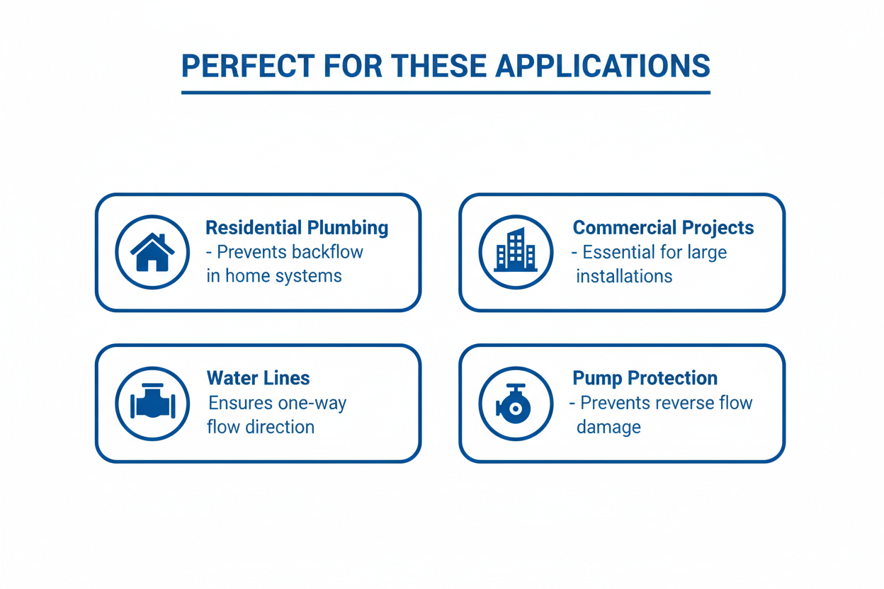 Check Valve Applications - Backflow Prevention