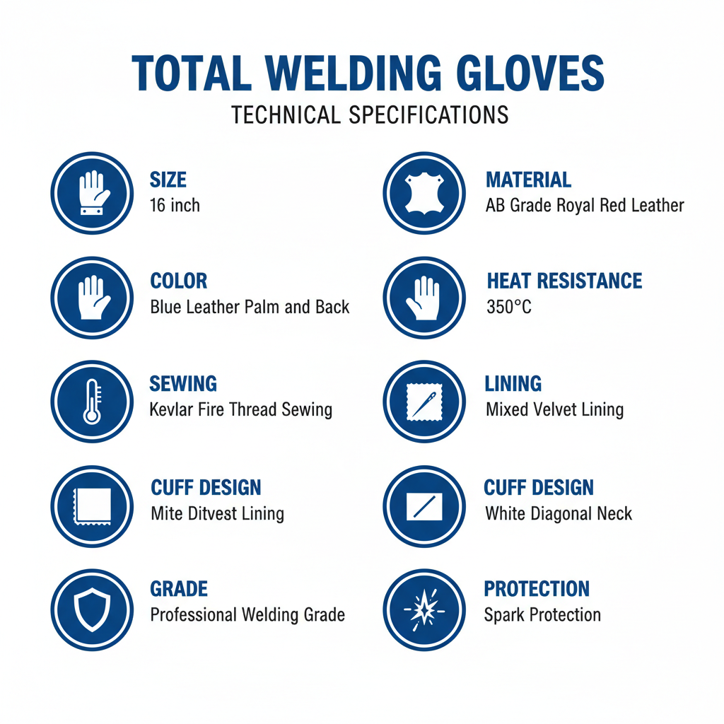 Total Welding Gloves Technical Specifications