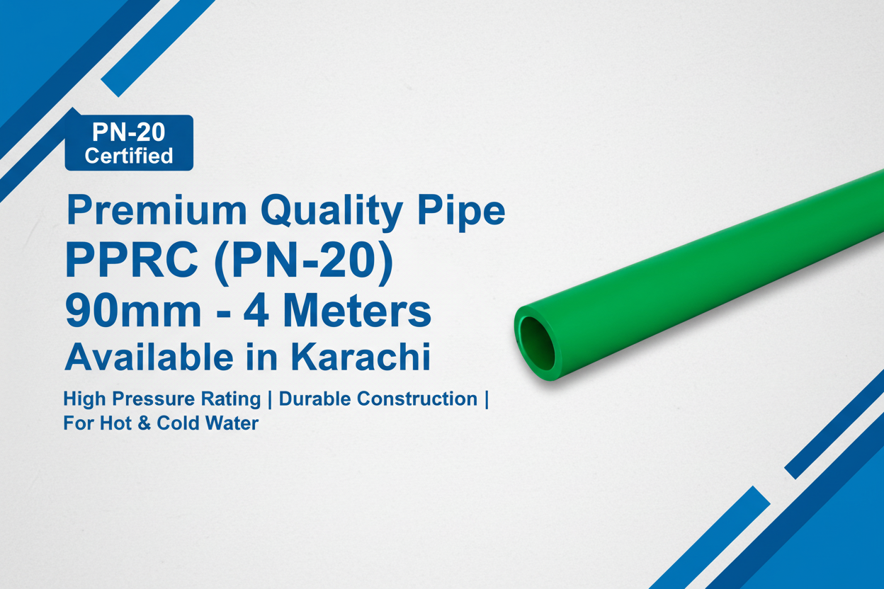 Pipe PPRC PN-20 90mm Premium Quality Available in Karachi