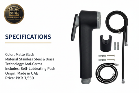 Handheld Bidet Sprayer Specifications — Offers Wala