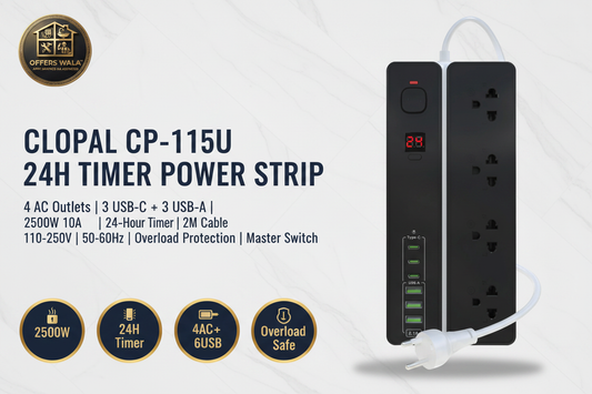 Clopal CP-115U 24H Timer Extension – Hero Banner A+ Image