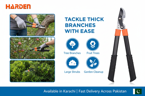 Harden Lopping Pruner Use Cases - Tree Branches Fruit Trees Large Shrubs