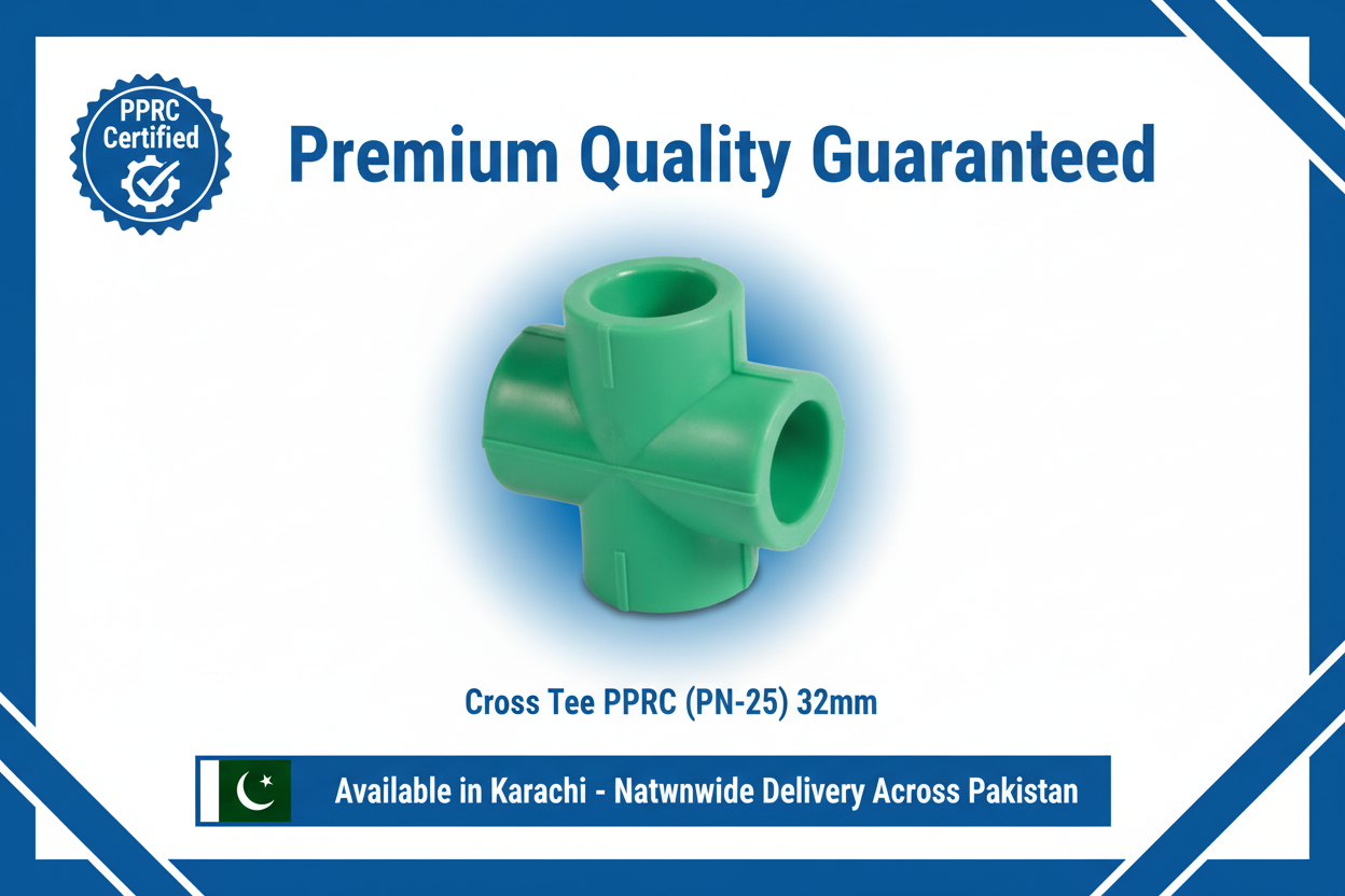 Cross Tee PPRC PN-25 32mm Quality Certification