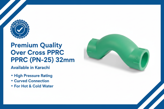 Premium PPRC Over Cross 32mm PN-25 - Available in Karachi